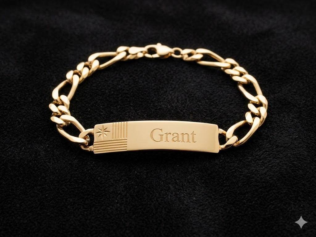 Men’s Speidel Bracelet with Genuine Diamond