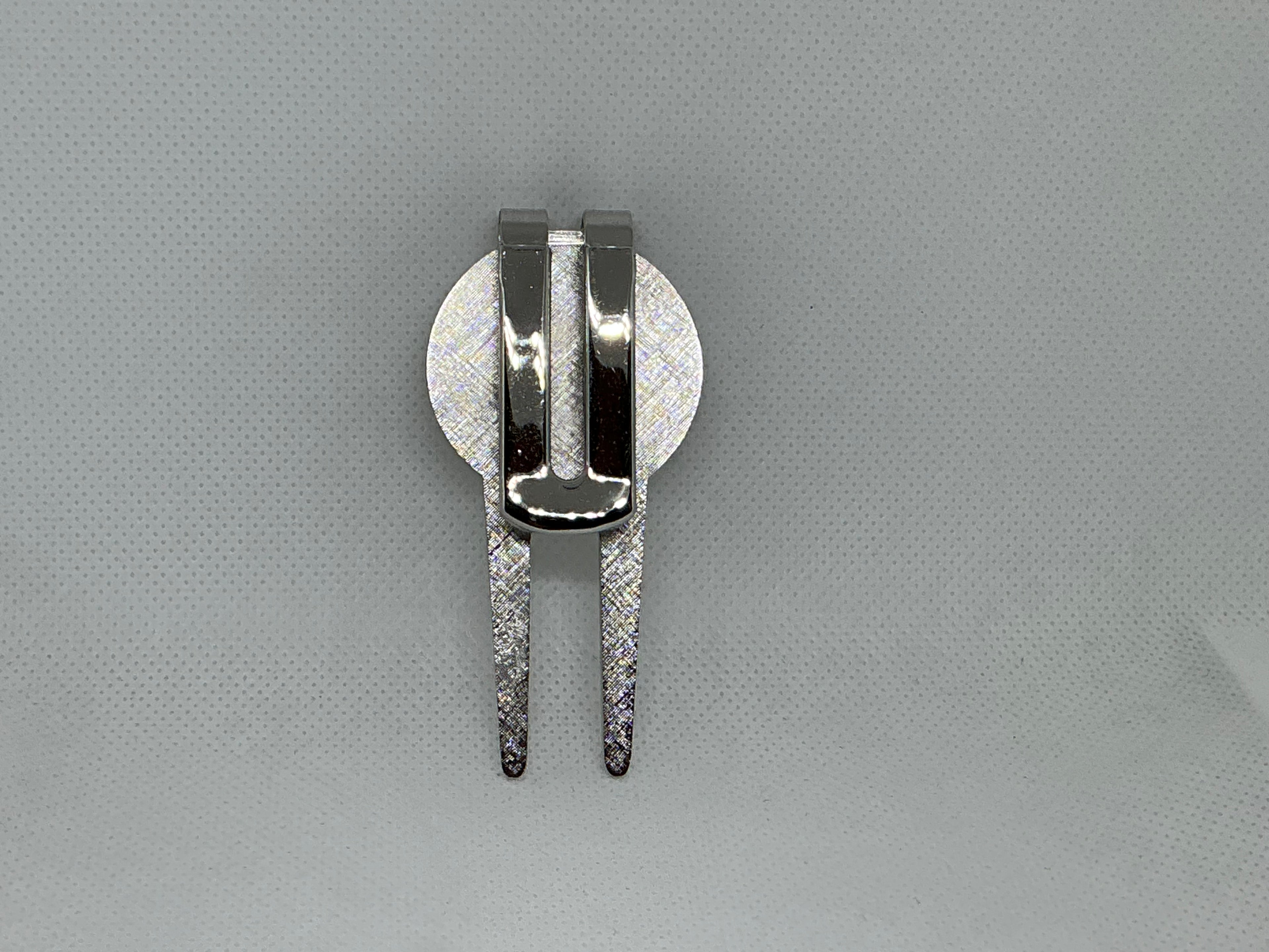 Golf Divot Tool with Money Clip and Ball Mark