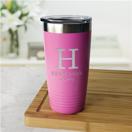 Engraved Tall Tumbler