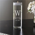 Personalized Glass Candle