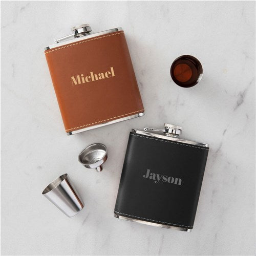 Custom Flask Set with Name