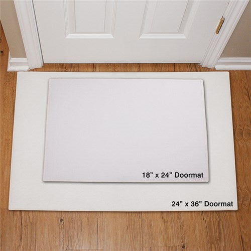Personalized Halloween Floor Mat