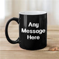 Personalized Black Ceramic Coffee Cup