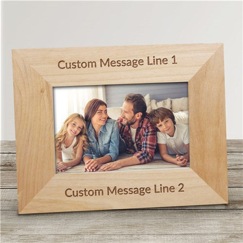 Personalized Wooden Picture Frames